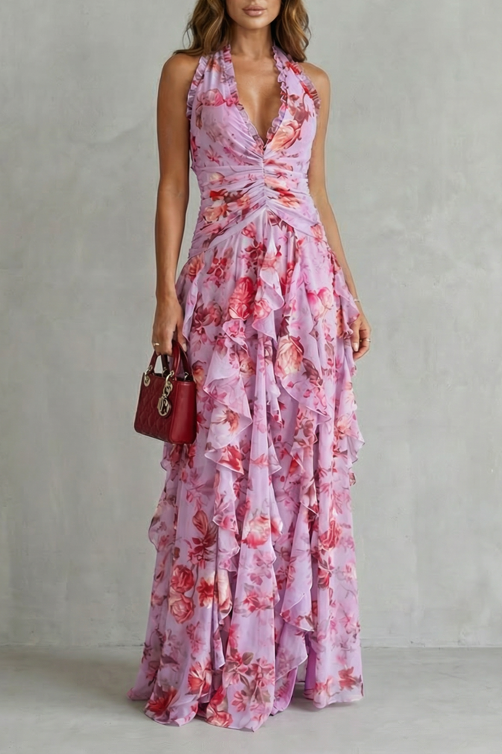 Flora Long Dress
