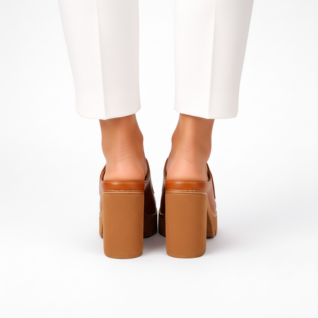 Sandali Platform con Tacco