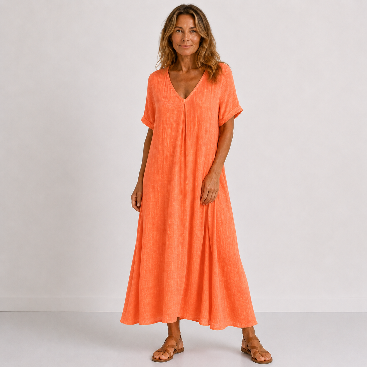 Capri | Abito Maxi Fluido