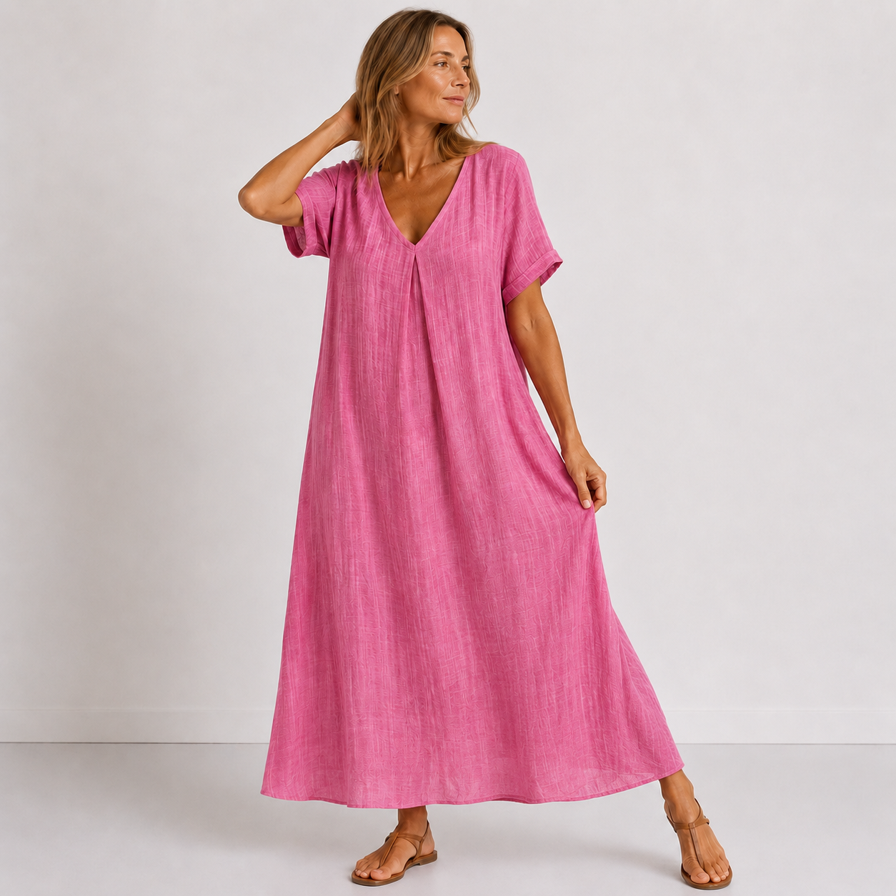 Capri | Abito Maxi Fluido