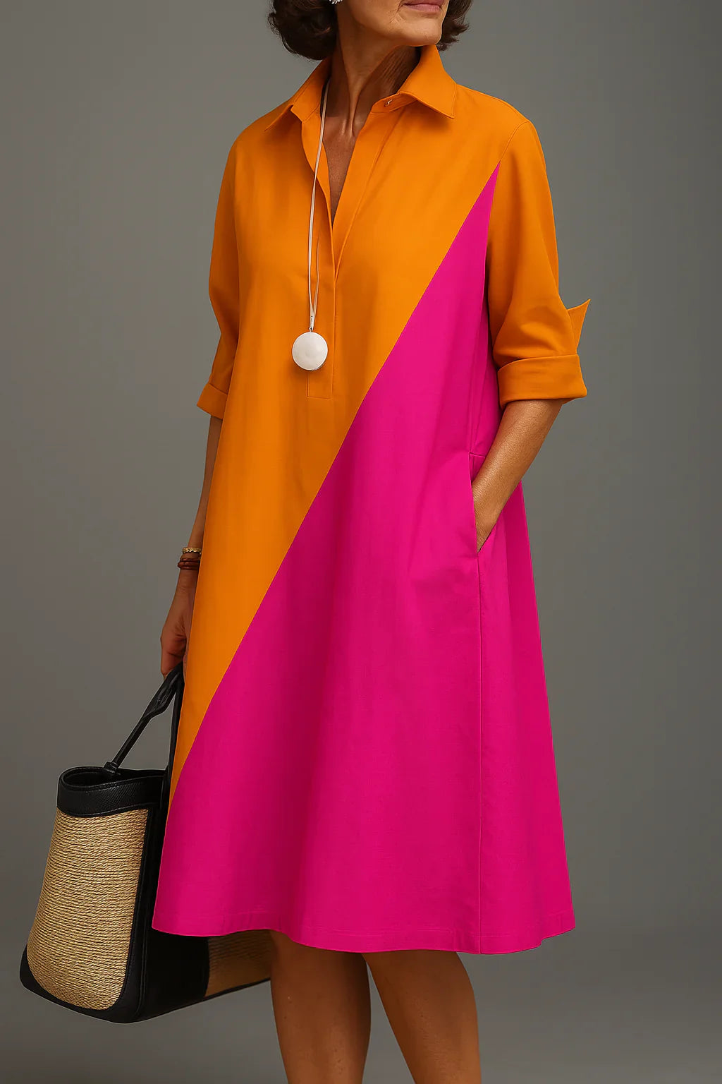 Chiara | Vestito Midi Comodo