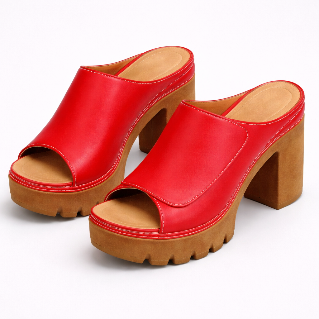 Sandali Platform con Tacco