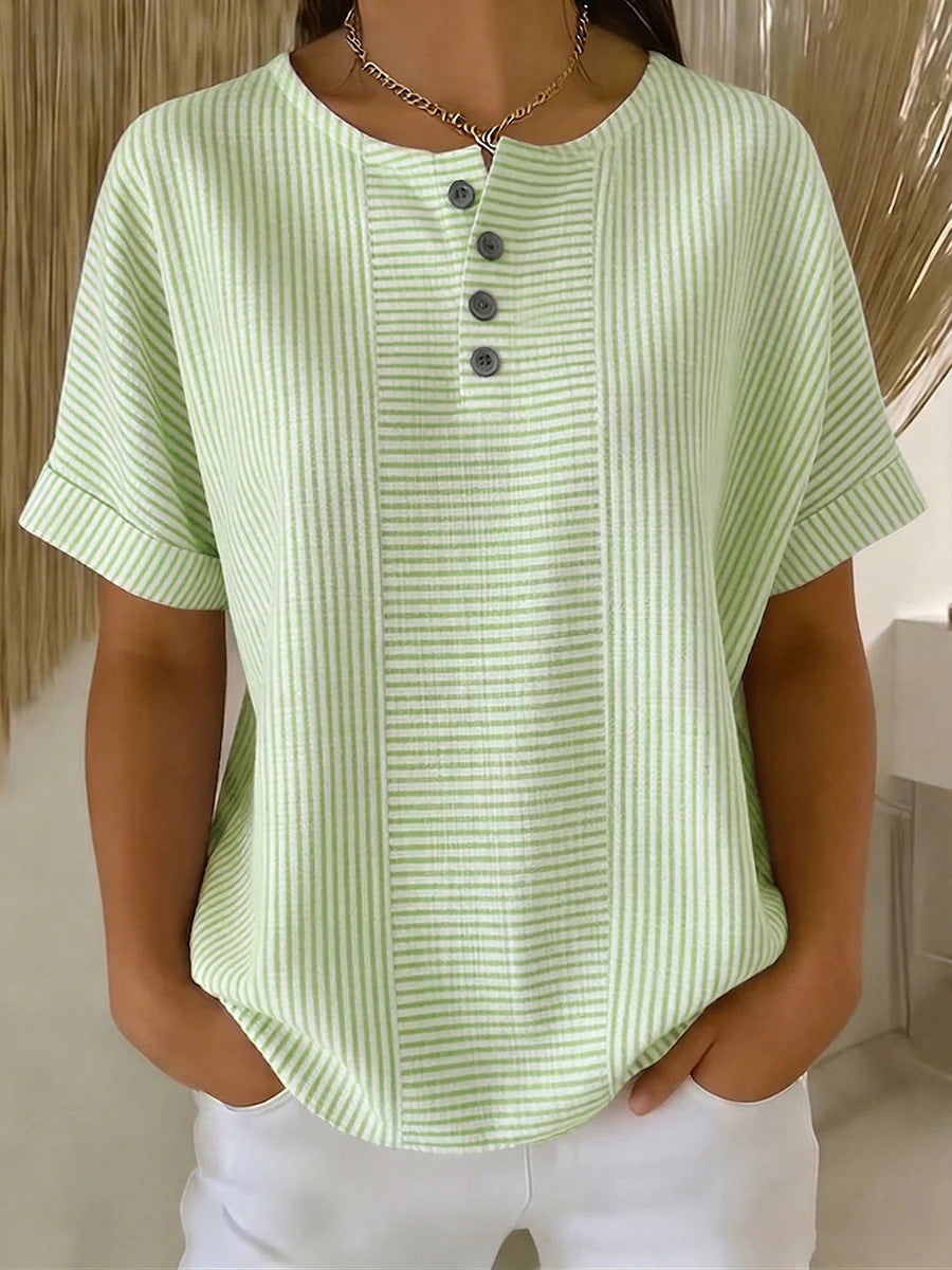 Blusa Estiva a Righe
