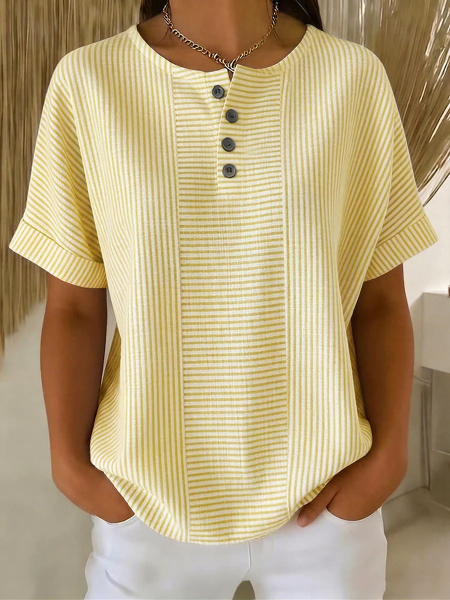 Blusa Estiva a Righe
