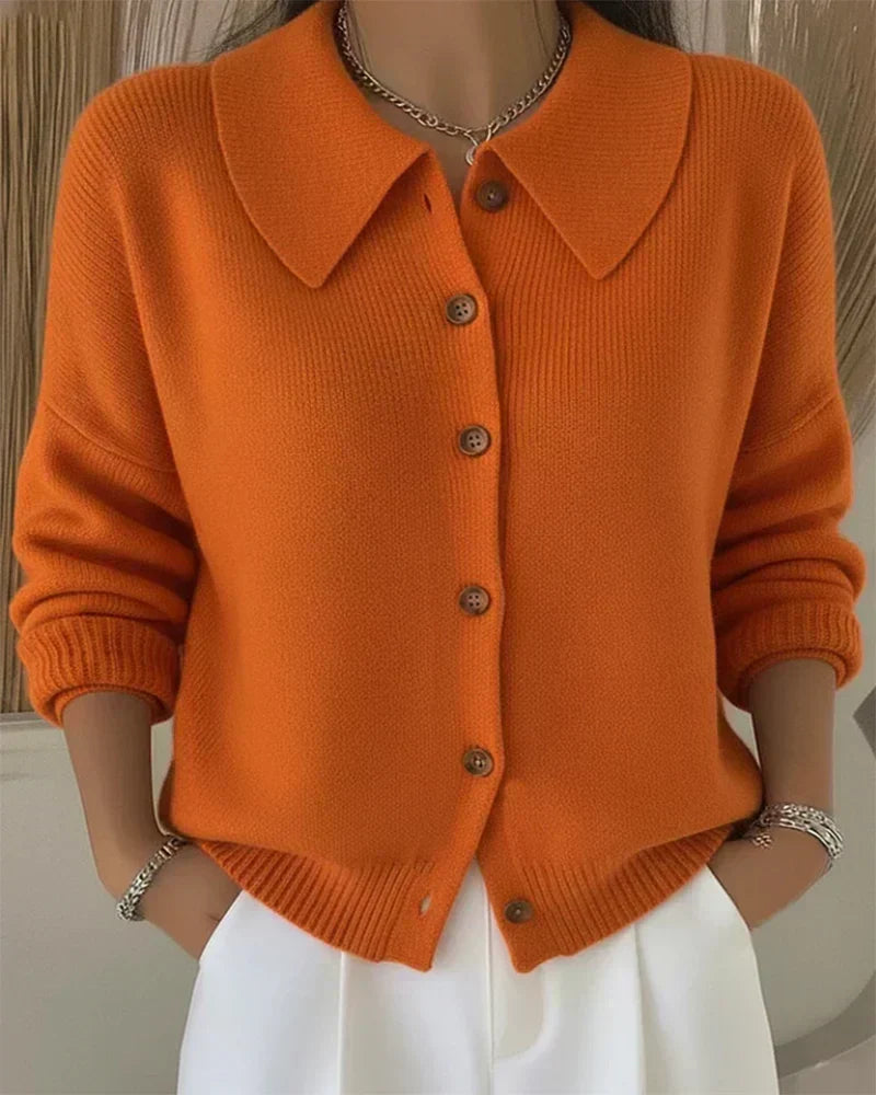 Camicia in Maglia con Bottoni