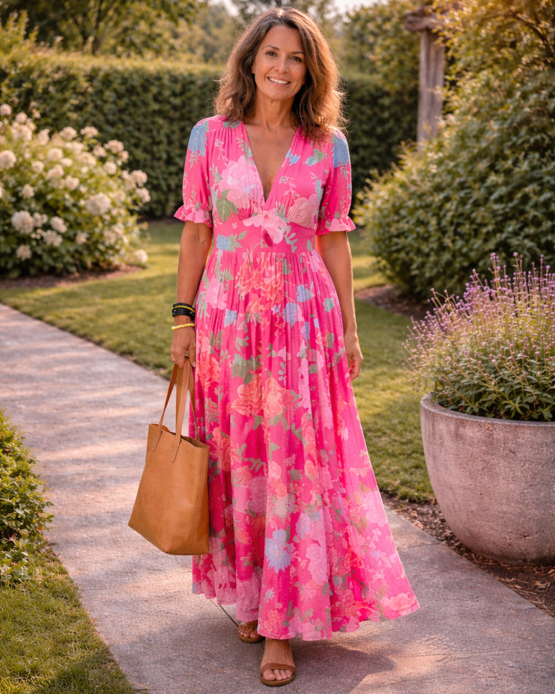 Abito Floreale Elegante