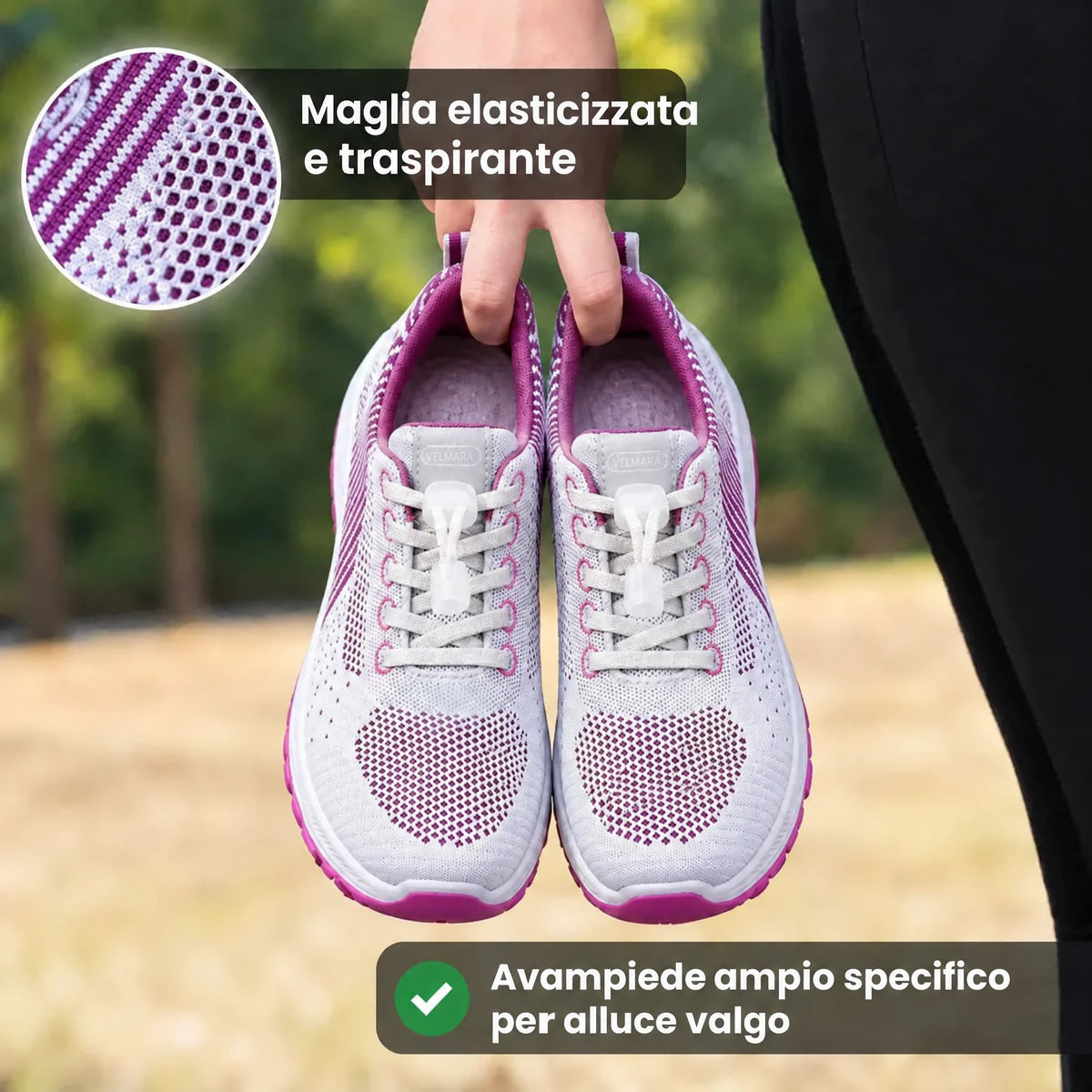 Piedelibero™- Scarpe pensate per Piedi Gonfi e Sensibili