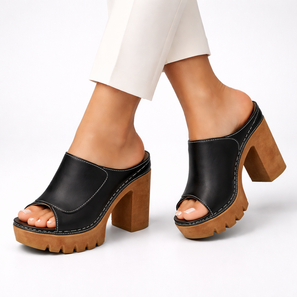 Sandali Platform con Tacco