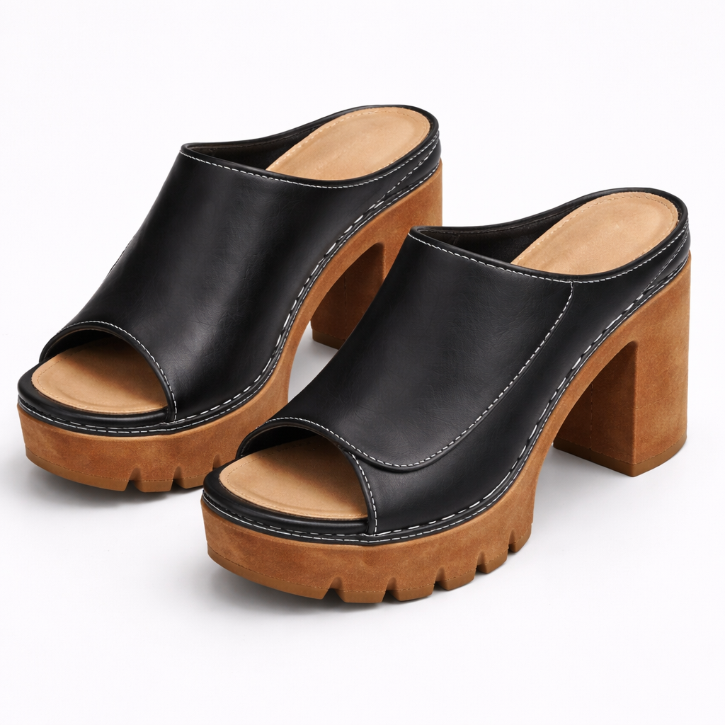 Sandali Platform con Tacco