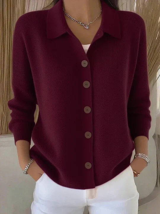 Cardigan Elegante con Bottoni