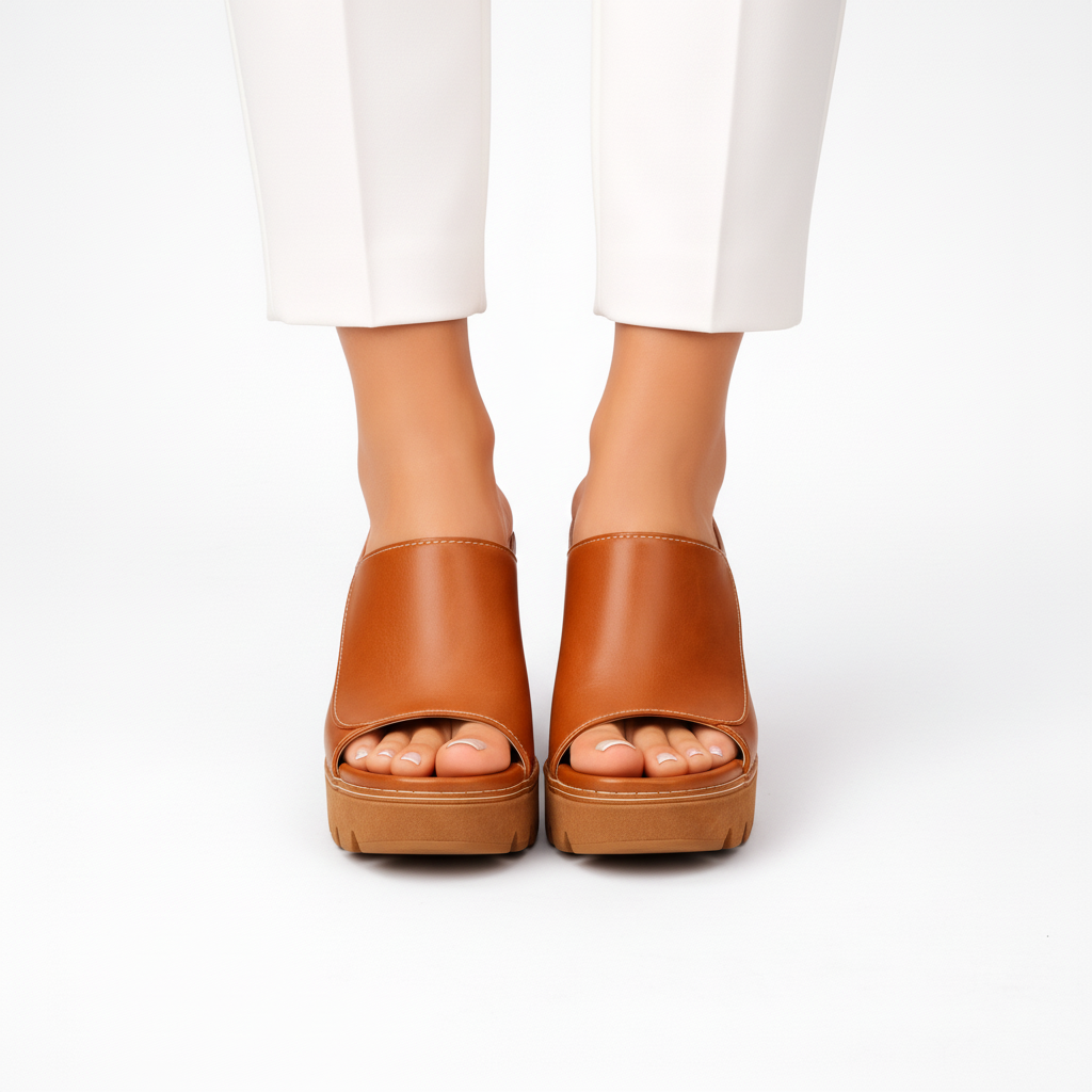 Sandali Platform con Tacco