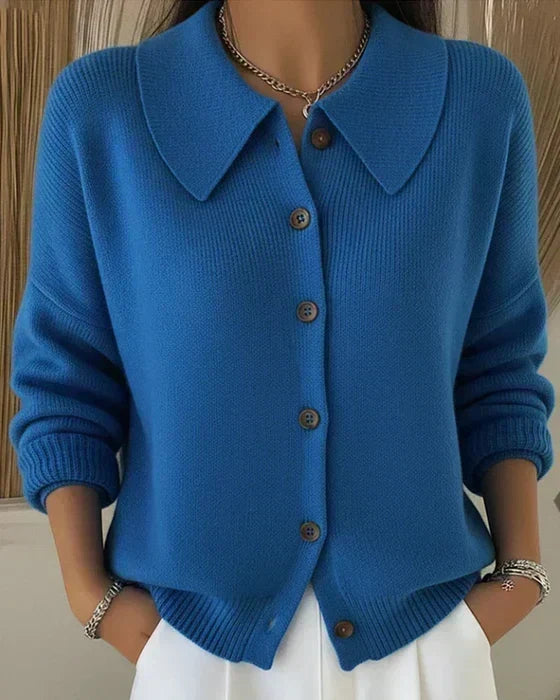 Camicia in Maglia con Bottoni