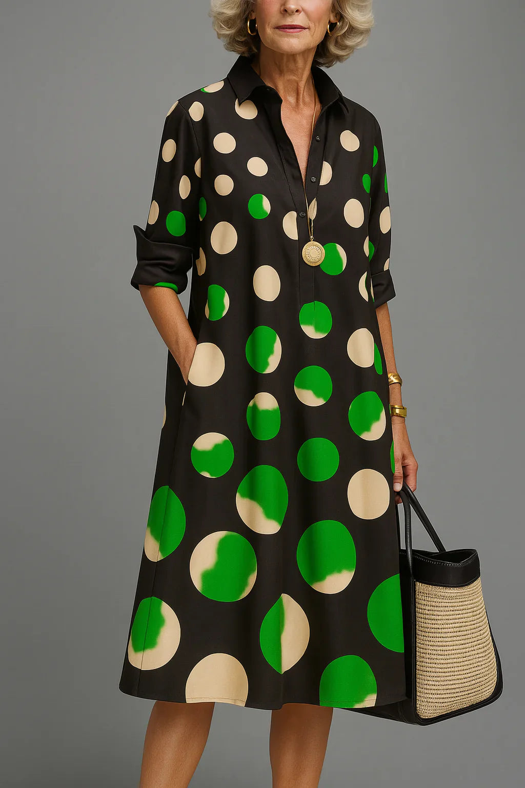 Chiara | Vestito Midi Comodo