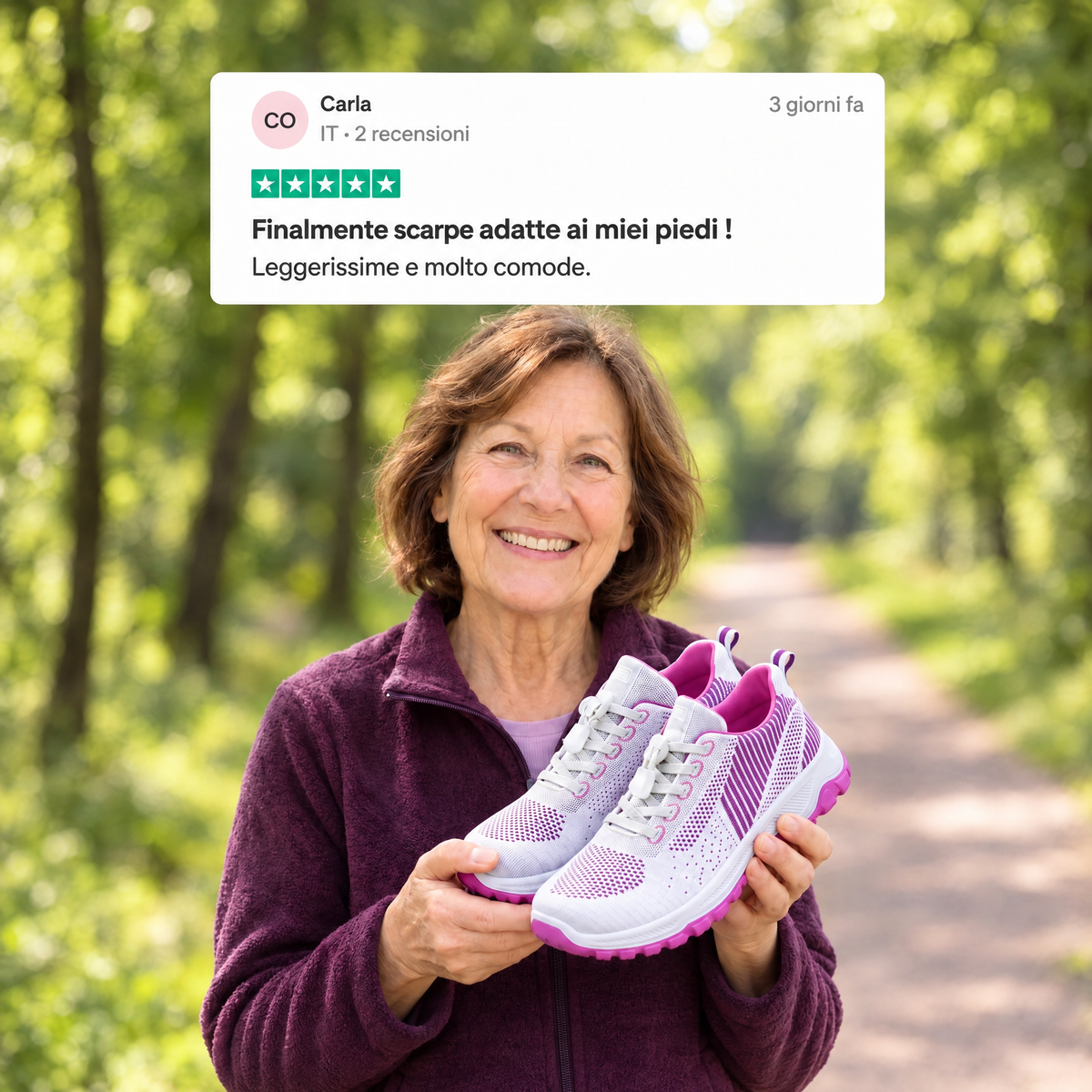 Piedelibero™- Scarpe pensate per Piedi Gonfi e Sensibili
