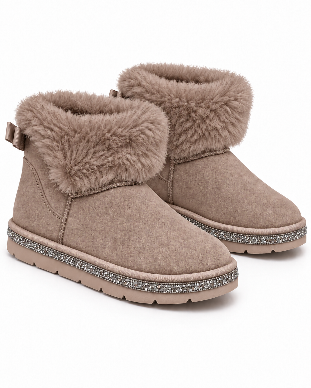 Stivaletti Crystal Snuggle Cloud Mocha - foto 3